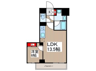 ＧＥＮＯＶＩＡ鐘ヶ淵の物件間取画像